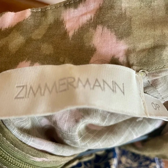 ZIMMERMANN Carnaby Belted Leopard-Print Cotton-Voile Mini Dress 0P 🐆 - Picture 3 of 11